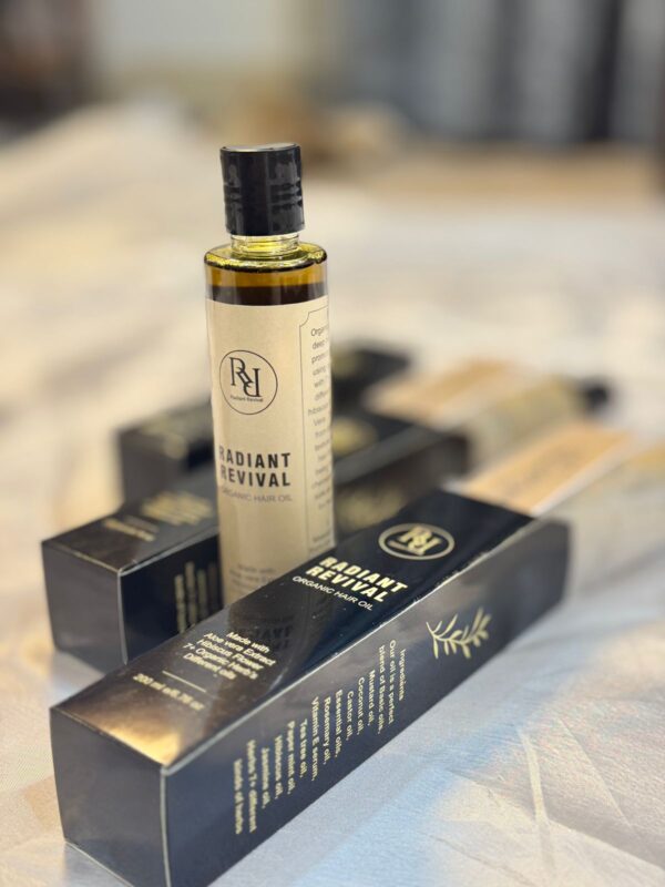 Radiant Revival Organic Hair Oil - Image 4